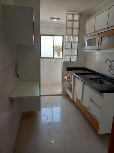 Imagem 14 de 20 de Apartamento Para Alugar, 65 M² Por R$ 1.500,00/mês - Rudge Ramos - São Bernardo Do Campo/sp - Ap1704