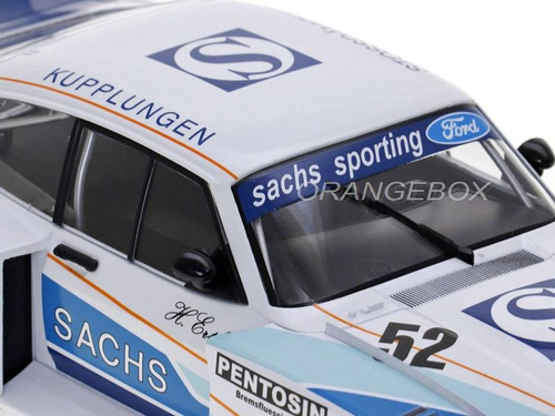 Ford Capri Turbo Gr.5 Zakspeed Racing Drm Alemanha 1:18 Mcg