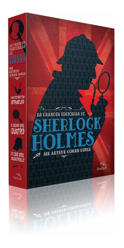 Livro Box - As Grandes Histórias De Sherlock Holmes - 3 Vol
