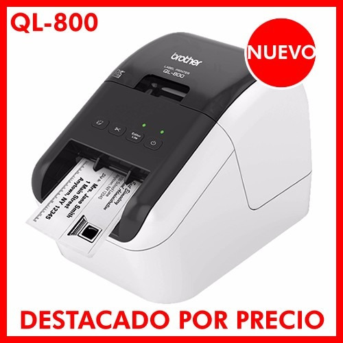 Etiquetadora Brother Ql-800  // Clie Limitada Ql800