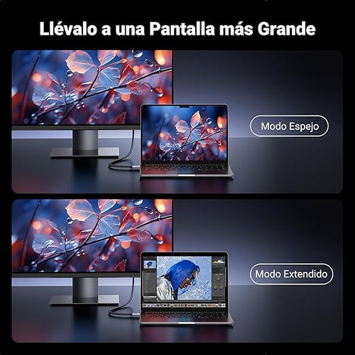 Cable Mini Displayport A Displayport 1.4 8k@60hz 4k@144hz 2m