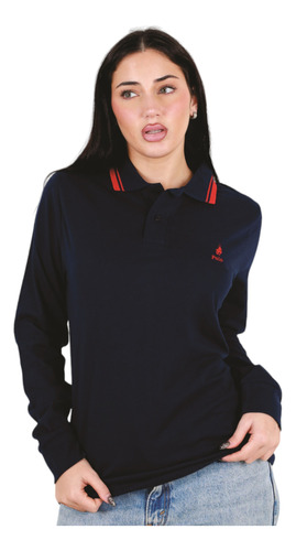 Chomba Remera Mujer Manga Larga 100% Algodon Oldtown Polo