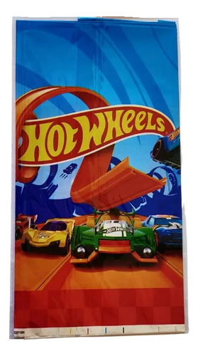 Mantel Hot Wheels Cotillon Cumpleaños