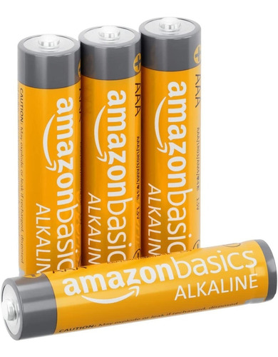 Set De 4 Pilas Alcalinas Aaa  Marca Amazon Basics
