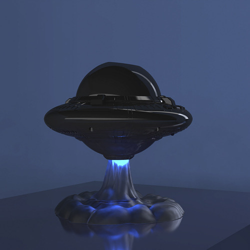 . Luz De Noche Pequeña Colorida Ufo Star Sky Projector Light