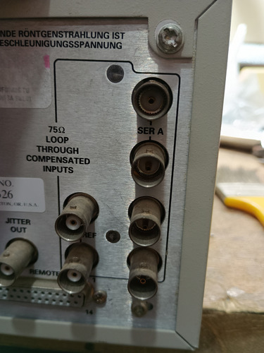 Wave Form Tektronix Wfm 601a