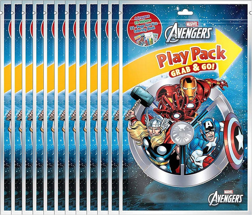 Marvels Avengers Paquete De Juegos Grab And Go Play Pack (p