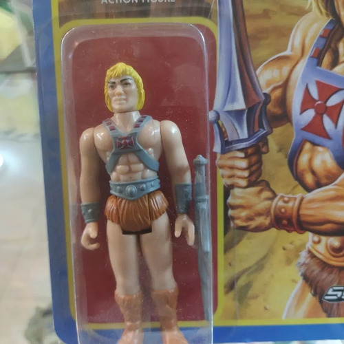 Super 7 Masters Of The Universe (motu), He-man 3.75 Figura (Usado)