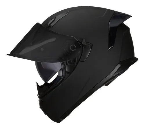 Hax Helmets. Casco Integral Certificado. Obsidian Mate Negro