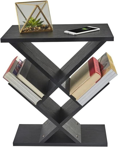 Mesa Decorativa En Zigzag, Estantería De Mesa, Mesa Au...