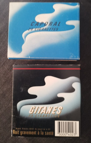 Cajitas Antiguas Gitanes Negros Y Rubios Importados (Usado)