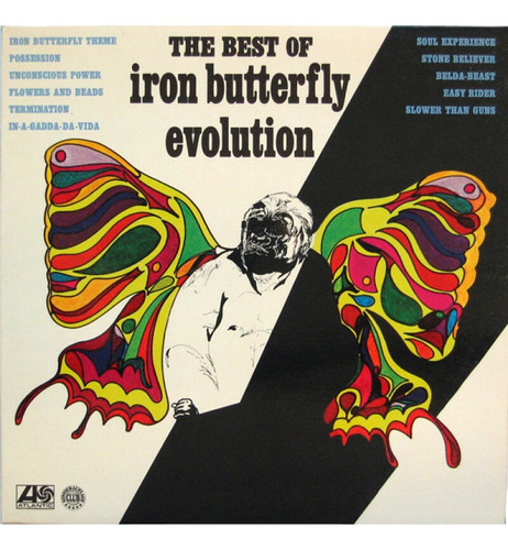  Iron Butterfly  Evolution: Best Of Iron Vinilo Vg+/vg