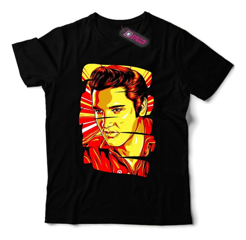 Remera Elvis Presley Pop Art 4 Gente Famosa Dtg Premium