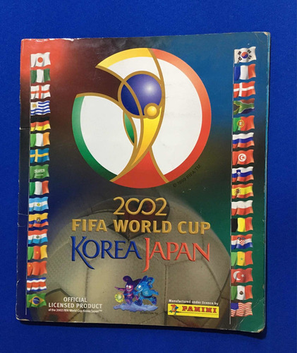 Album Panini Mundial De Fútbol Korea Japón 2002 Completo