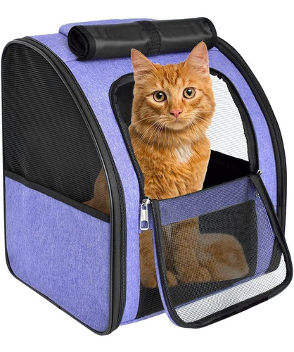 By Pet Carrier Backpack Para Perros Y Gatos,cachorros,m...