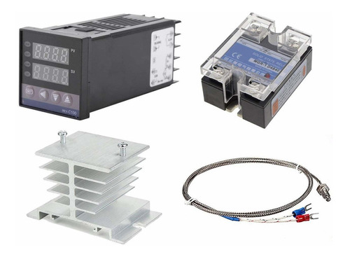 Rex C100 Controlador Termostato Temperatura Digital Pid