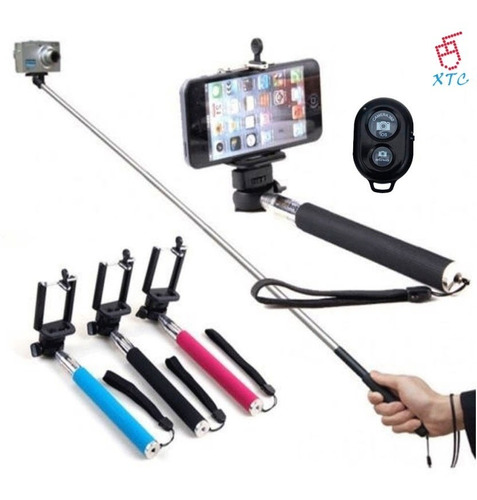 Monopod Selfies Con Base Con Control Samsung iPhone Nokiaxtc