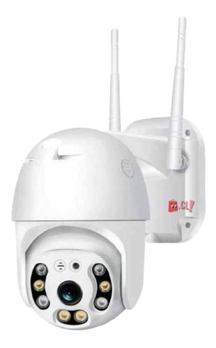 Cámara Wifif 5mp Ptz De Seguridad Full Hd Exterior Color Blanco