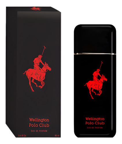 Perfume Hombre Wellington Polo Club Black Edp X 90 Ml