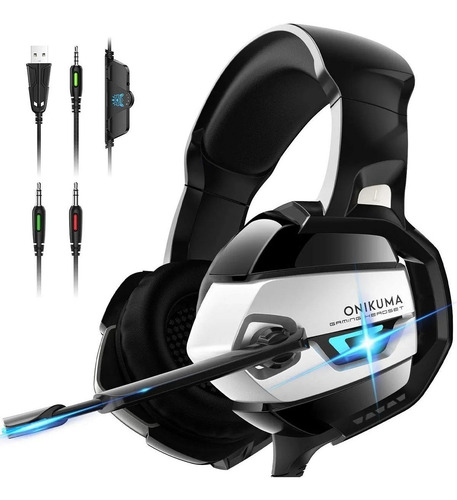 Audifonos Diadema Gamer Onikuma 50mm Xbox One Ps4 Pc Switch