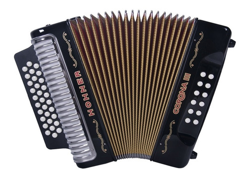 Hohner Acordeon Diatonico Corona 3 31 Teclas 12 Bajos Gcf