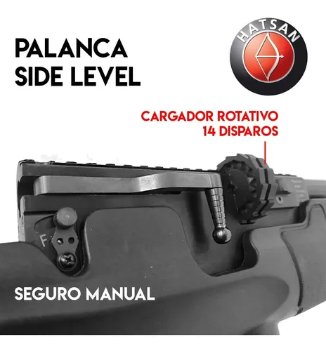 Rifle Pcp Hatsan Hercules - 5.5 / 6.35 Mm