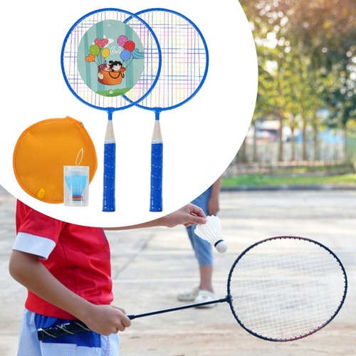 Bádminton Raquet Para Niños Raceta De Bádminton Con Azul