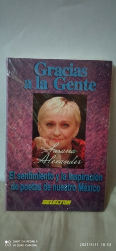 Libro Gracias A La Gente. Susana Alexander