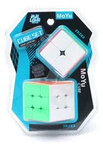 Comprar Set Cubo Magico 3x3 + 2x2 Linea Meilong Rubik Marca Moyu