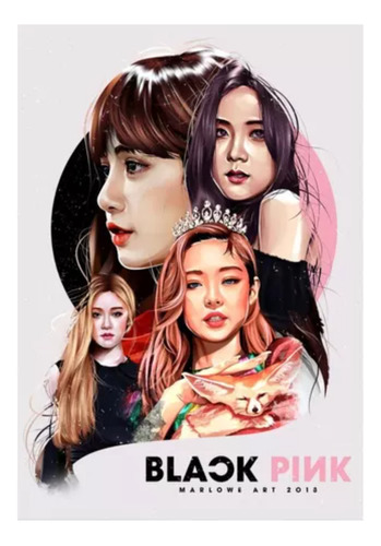 Kit De Pintura De Diamantes 5d Diy Blackpink Jisoo Ros