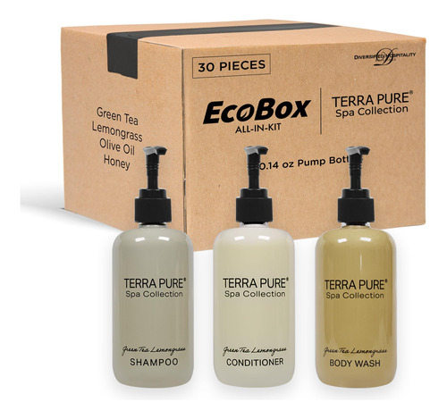 Terra Pure Coleccion Spa De 30 Piezas Ecobox All-in-kit | 1-