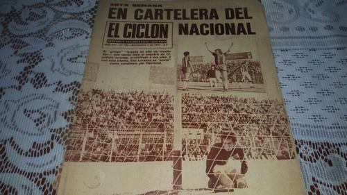 El Ciclon Revista N°739 Noviembre De 1973