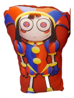 Digital Circus Muñeco Almohadon Peluche Pomni Jax Tipo Apego