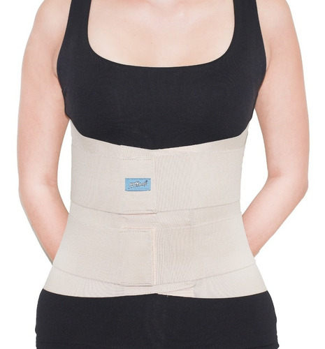 Imagen 3 de 10 de Faja Lumbosacra Tipo Camp Body Help Beige