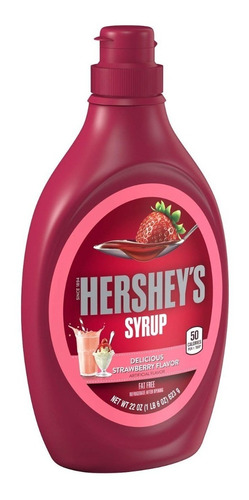 Chocolate, Jarabe Americano Importado Hershey's® Syrup Fresa