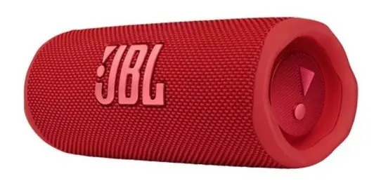Parlante Jbl Flip 6 Bluetooth Portátil 12hs Ip67 Color Rojo