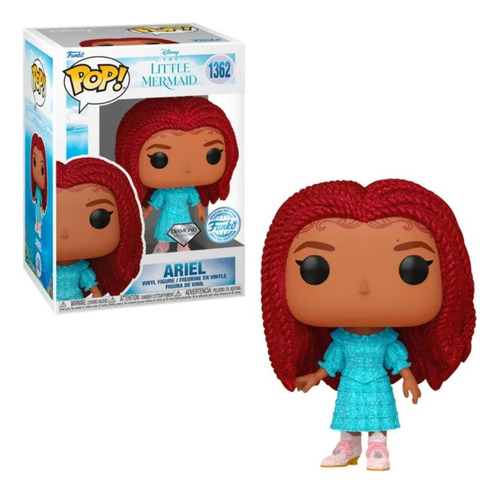 Funko Pop Disney 100 - Ariel Diamond Glitter Exclusivo #1362