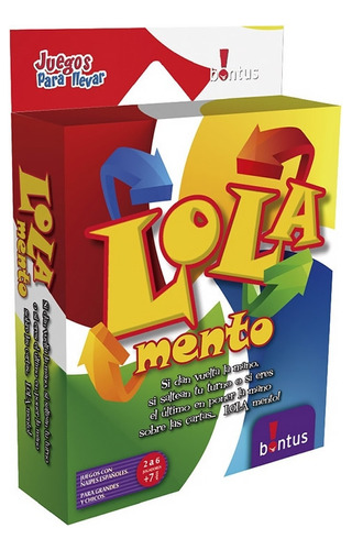 Lola Mento Juego De Cartas Dinámico Para Llevar Bontus