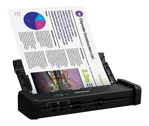Escáner Epson Ds-320 Portátil /dúplex 25 Ppm/adf Con Capacid