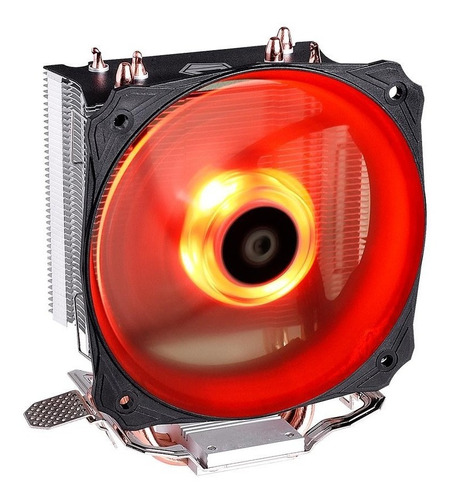 Cooler Id- Cooling Se-213r V3 Rojo Am4/1200 120mm Pc Gaming