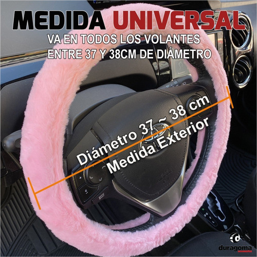 Imagen 2 de 8 de Funda Cubre Volante Femenino Mujer Varios Modelos Y Diseños.