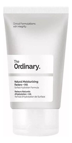 Crema Natural Moisturizing + Ha The Ordinary 30ml Todo Tipo De Piel Día/noche