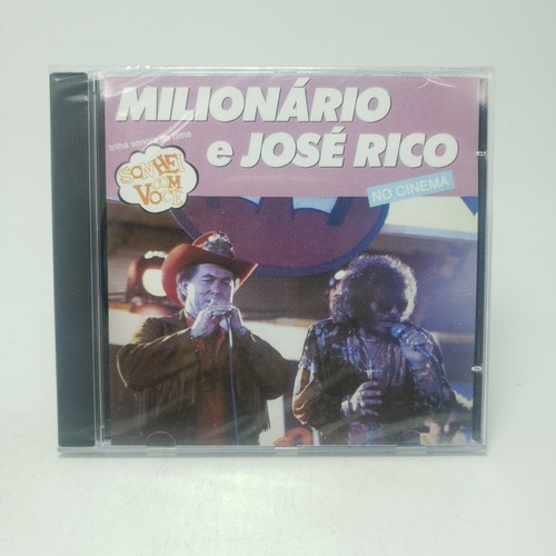Cd Milionário E José Rico - Vol. 19 Original Lacrado