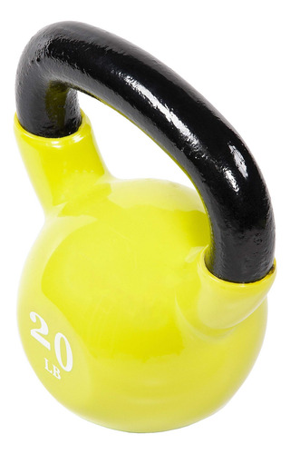 Kettlebell Recubierta De Vinilo Multifuncional 4 Kg