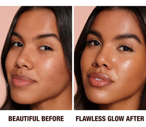 Base De Maquillaje Charlotte Tilbury Hollywood Flawless 6 - Tan - Warm Amber For Tan To Deep Skin Tones