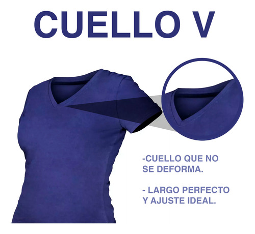 Playera Para Mujer Fruit Of The Loom Dama Manga Corta