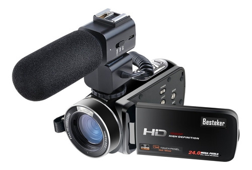 Filmadora Besteker Wifi Camcorder Full Hd 1080p 30fp