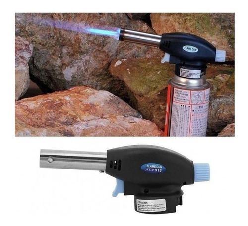 Imagen 2 de 4 de Flameador De Gas Recargable 1300ªc S/cartucho Floppi