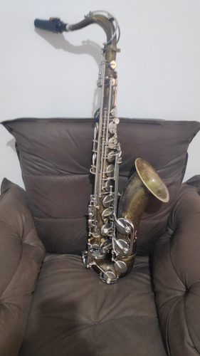 Saxofone Sib Tenor Shelter Vintage Completo Revisado -