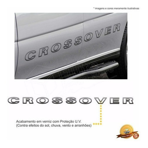 Kit Faixas Adesivas Saveiro Crossover - Modelo Original